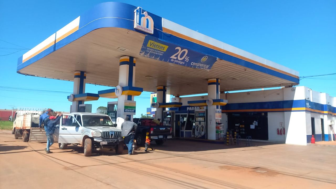 Estación Hidrocarburos del Norte en Loreto