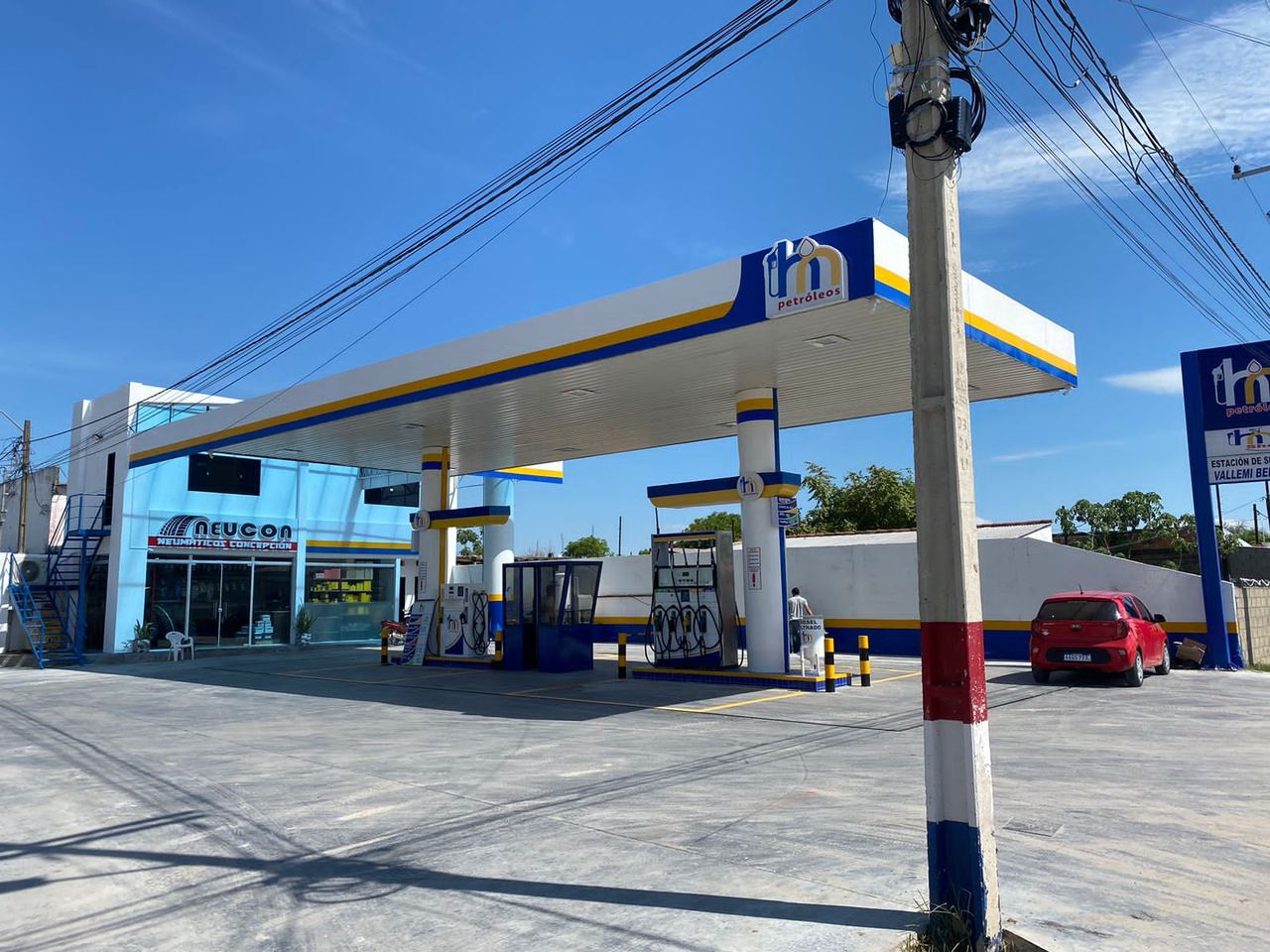 Estación HN en Vallemí