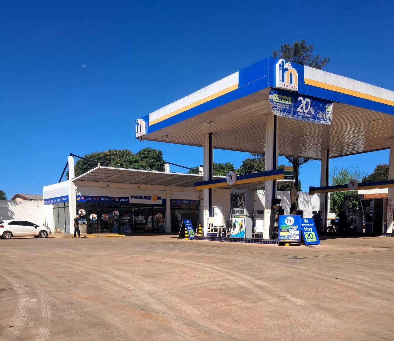 Estación HN en Loreto con shop